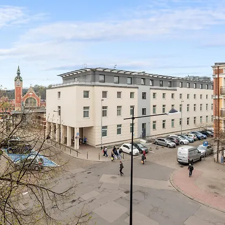 Apartmán Rentplanet - Heweliusza Gdaňsk
